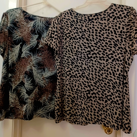 Croft & barrow blowses set (2)size XL - Picture 2 of 8